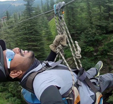 Zip Line in Manali