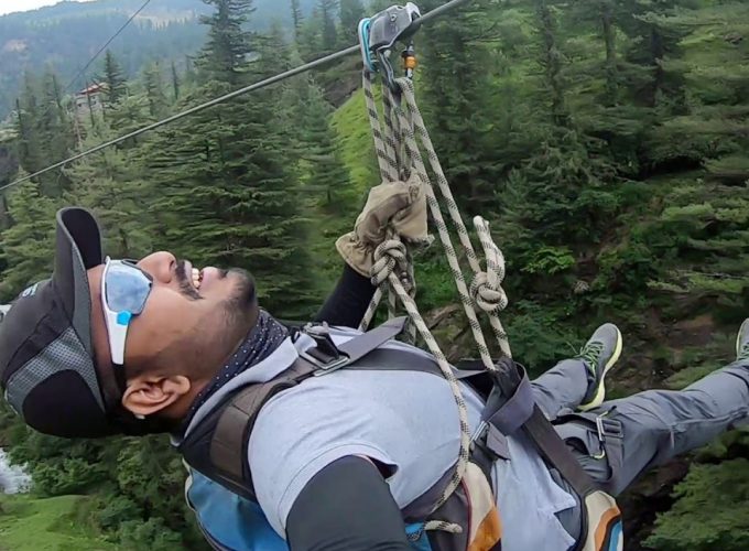 Zip Line in Manali