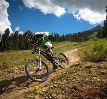 down hill cycling in manali