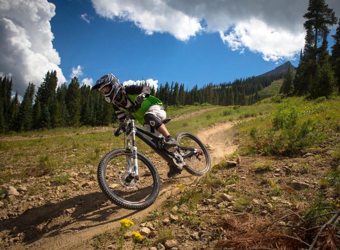 down hill cycling in manali